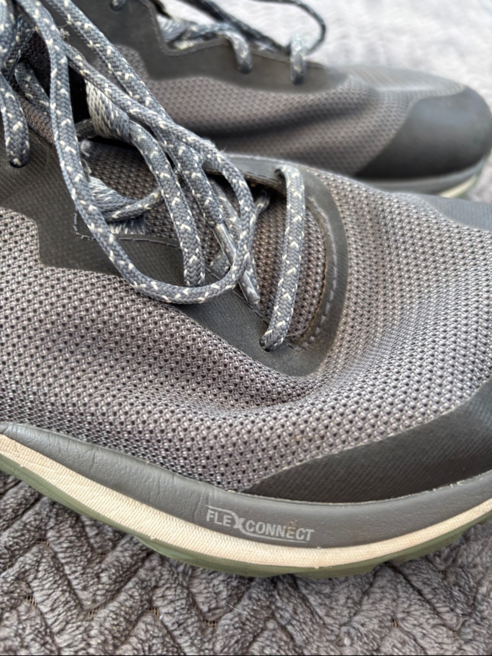 Merrell Men's Gray Athletic Trail Shoes - Picture 10 of 12
